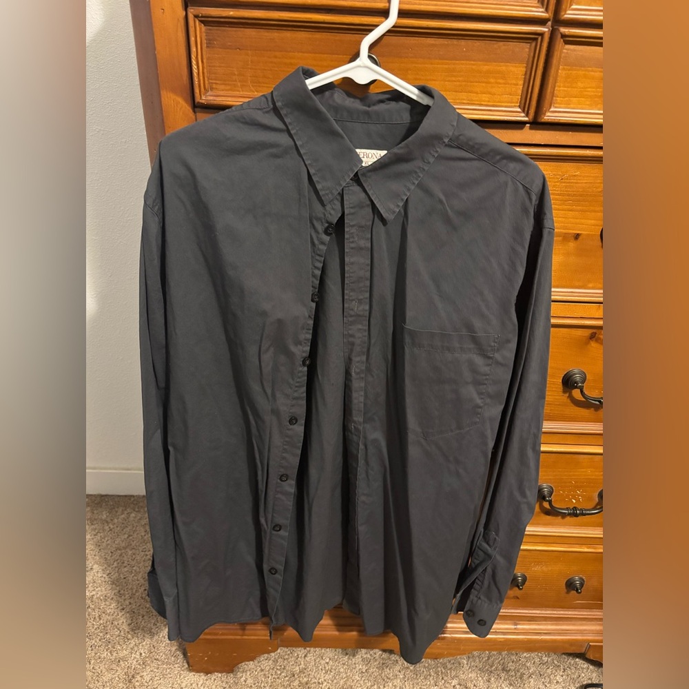 Merona Charcoal Dress Shirt
